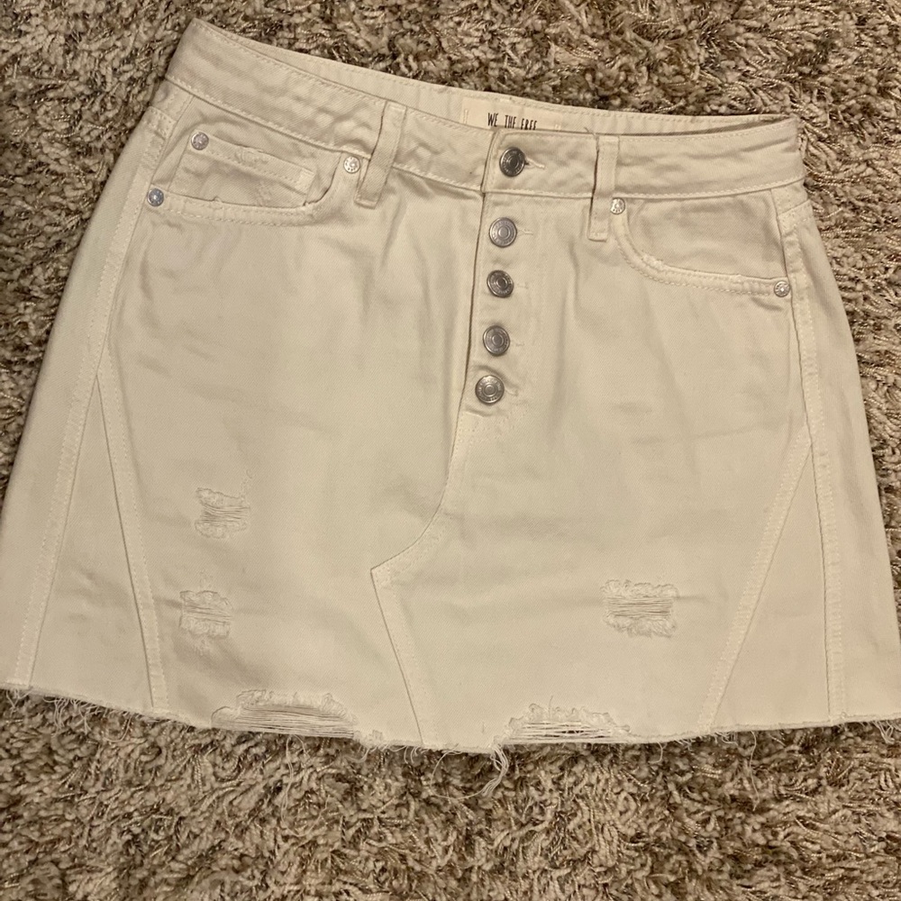 We the Free, Brand New Denim Skirt. Never worn.